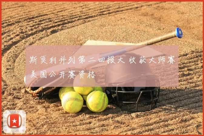 斯莫利并列第二回报大 收获大师赛美国公开赛资格